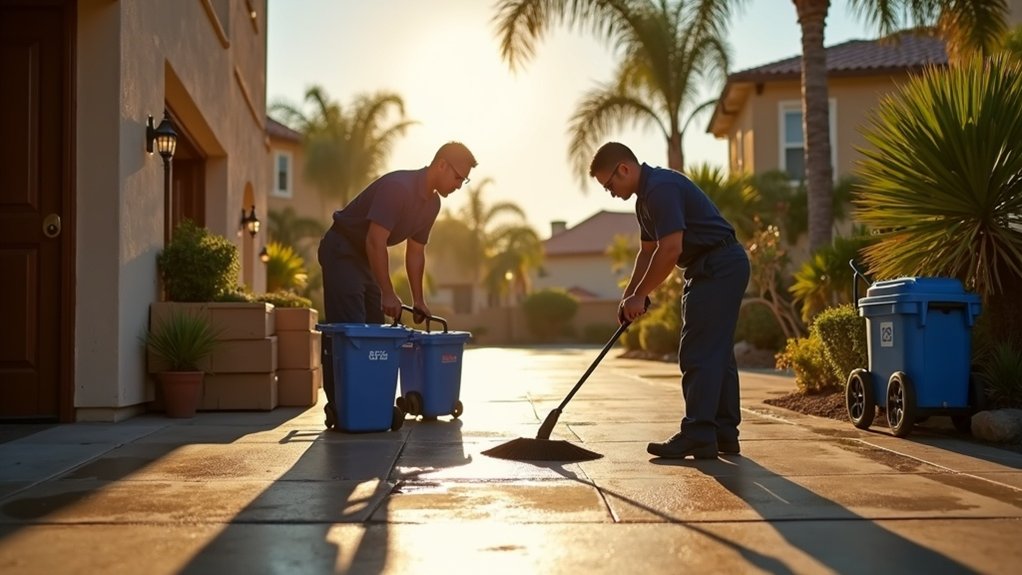 Who Provides Full Garage Clean Up Service on Sycamore Canyon Boulevard in Canyon Crest 92507