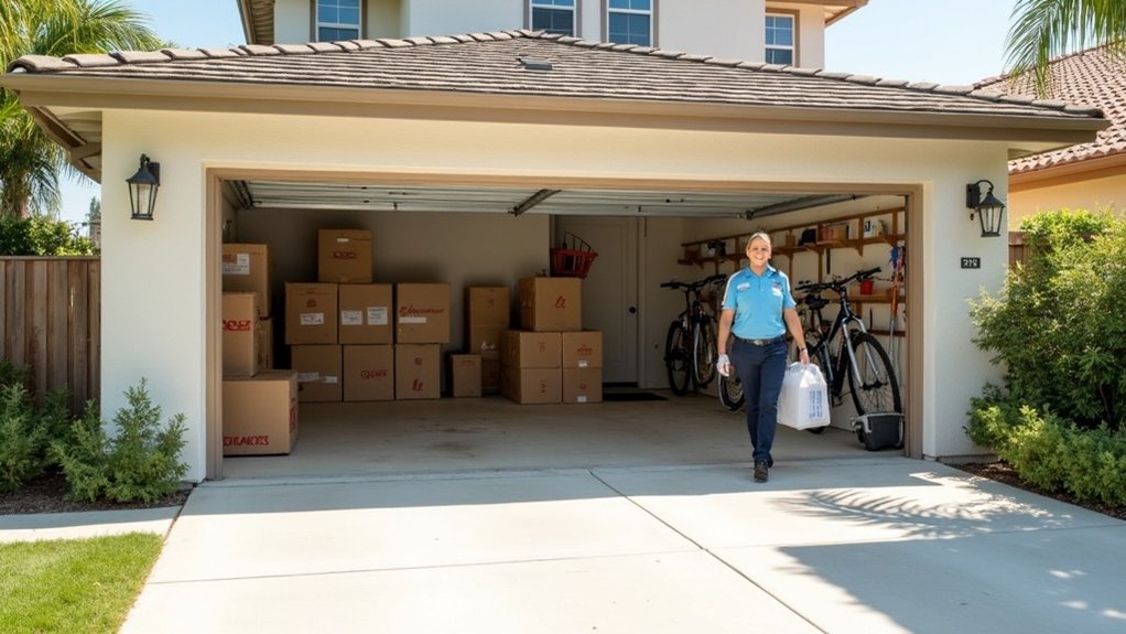 Who Offers Stress Free Garage Clean Up Service on Blaine Street in Canyon Crest 92507